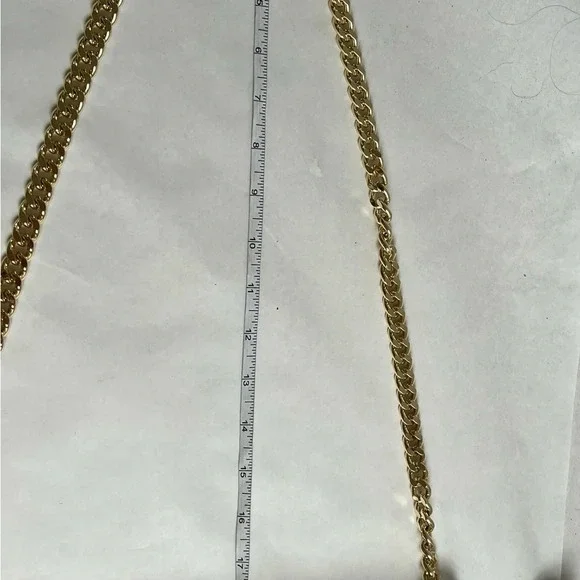 MARC ELLIS Leather Crossbody Shoulder Bag Metallic Pink Made in Italy - Picture 8 of 9